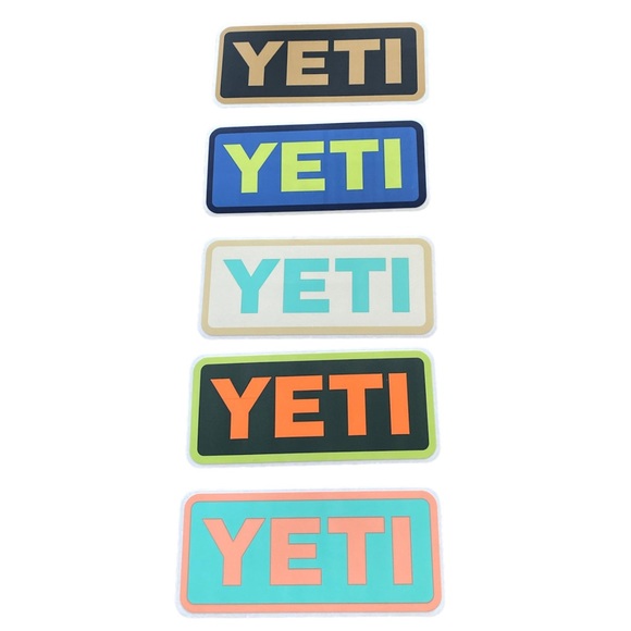 Lot of Yeti Stickers (AUTHENTIC & BRAND NEW) - Picture 1 of 3